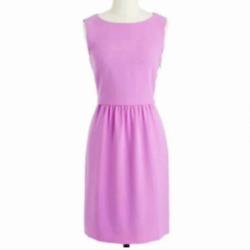 J.Crew Camille Dress Bright Lilac